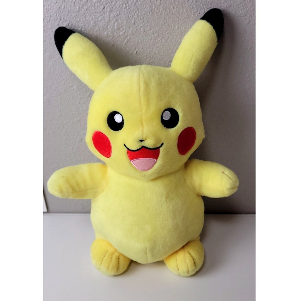 Build-A-Bear Workshop Pokemon Pikachu Plush Stuffed Animal 15 inch Yellow 2021